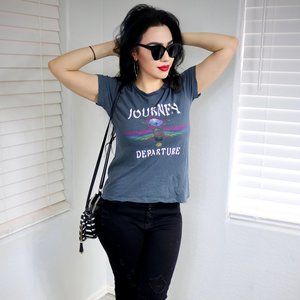 Journey Shirt Womens Small Band T Shirt Departures Album Tour 1980